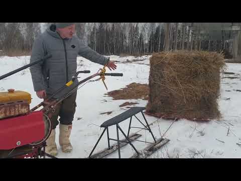 Видео: Мотоблок на гусеницах! Ответ мотособакам и Рыбинке.