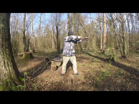 Видео: Рекурсивный охотничий лук Tbow (Tbow IFL Hunting recurve / Big Rock)