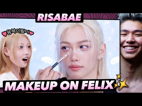 Видео: Реакция спортсмена на макияж Феликса от Stay💖 l RISABAE