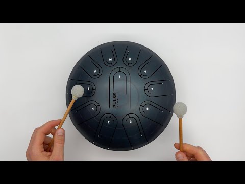 Видео: Многотональный Глюкофон Pulse Drum в строе Insomnia / Урок игры на глюкофоне / Как играть на Ханге