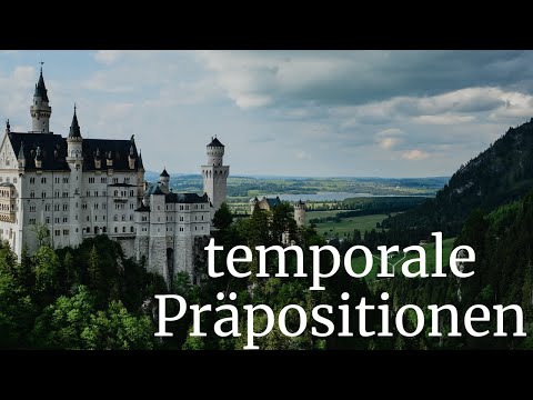 Видео: temporale Präpositionen (предлоги времени) A1-B1 = правила употребления, тренинг + 16 онлайн упр.