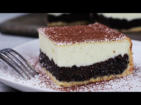 Видео: Творожный пирог с маком. Настоящий десерт, вместо пирожного