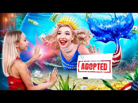 Видео: Меня Удочерила Русалка! Я Стала Русалкой в Реальной Жизни