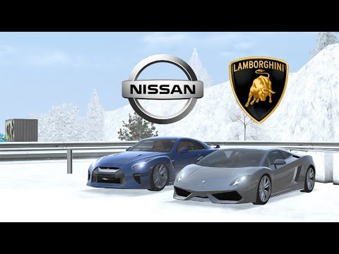 Видео: Lamborghini Gallordo ПРОТИВ Nissan GTR КТО ЖЕ ПОБЕДИТ?
