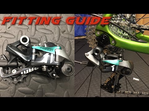 Видео: Руководство по установке заднего переключателя передач SRAM Force 1 Clutch