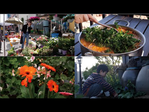 Видео: Исследуем оживленный корейский рынок! 🌿 С Наенги Гобчанг Джонголь – вкус настоящей Кореи!