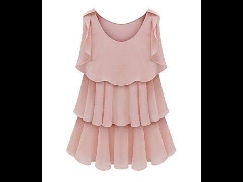 Видео: Платье - футляр с ярусами. Моделируем.