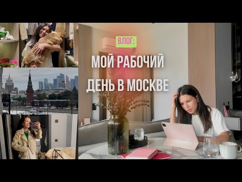 Видео: *влог* живу одна / мой рабочий день в Москве