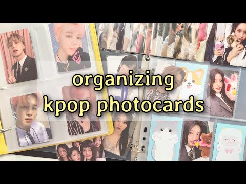 Видео: Организация kpop фотокарт. Начало коллекции Illit ot5 ^._.^ organizing kpop photocards-4