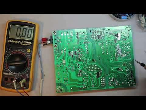 Видео: Проверка платы БП от телевизора Hisense