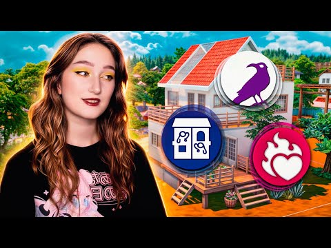 Видео: Страдаю и строю дом в Симс 4, где каждая комната это рандомное дополнение