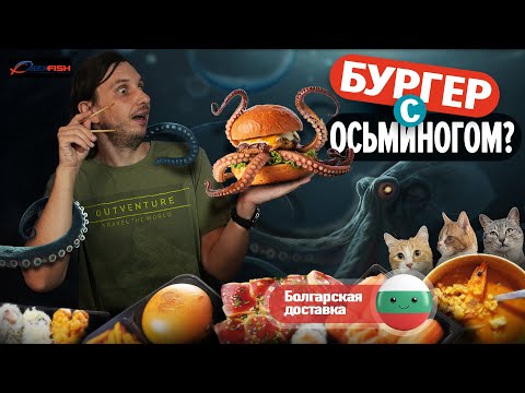 Видео: Дорого. Вкусно. Мало. - AlexFish, Болгарская доставка