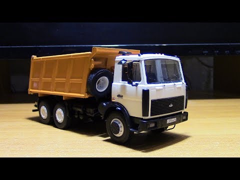 Видео: Сборка модели МАЗ 5516 AVD models