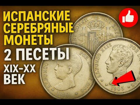 Видео: Тайны испанских монет 2 песеты: как звезды раскрывают настоящий год?
