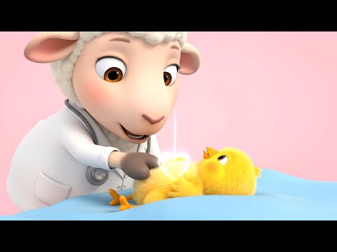 Видео: Доктор Шип помогает цыплёнку 🐣🩺
