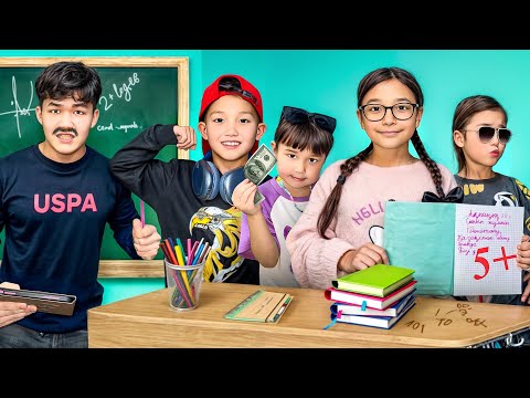 Видео: СЫНЫПТАСТАР👨‍🏫|МИНИ-ФИЛЬМ🎥ЖАСМИНДЫ КӨЗАЙЫМ ҰРЫП ЖЫЛАТЫП ҚОЙДЫ👀|ТӨРТЕУІ БІРГЕ ОҚЫСА НЕ БОЛАДЫ😳