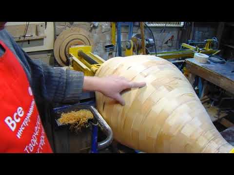 Видео: Большая напольная ваза .