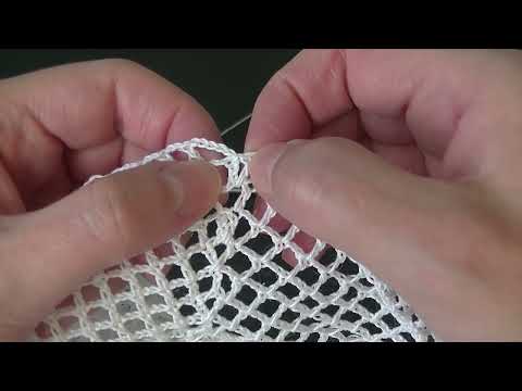 Видео: Скатерть " Аленький цветочек ". Часть 11.