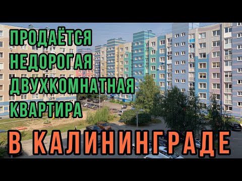 Видео: Продаётся недорогая двушка в Калининграде