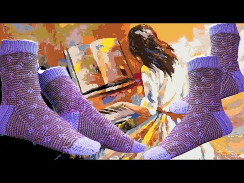 Видео: Носки спицами. #(2024)