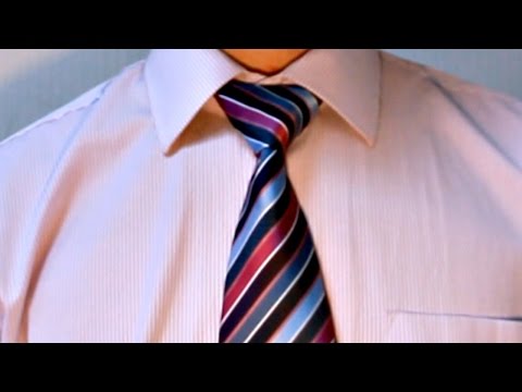 Видео: Как завязать галстук? Американский узел
