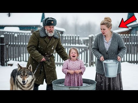Видео: Старик и его ручной волк вернулись домой вовремя, чтобы спасти больную дочь от жестокой мачехи