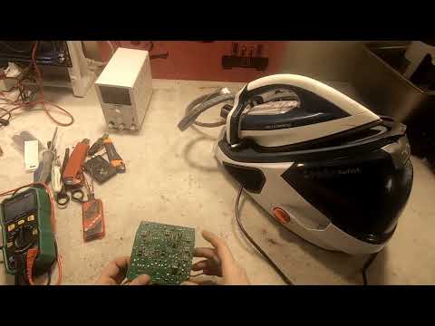 Видео: Не работает парогенератор Tefal GV7830 | Замена и прошивка мультиконтроллера парогенератора Тефаль