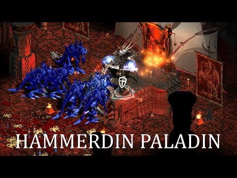 Видео: Diablo 2 - Мой МФ Паладин Хаммердинер (Hammerdin Paladin) - Билд / Гайд (скиллы, шмот и т.д.)