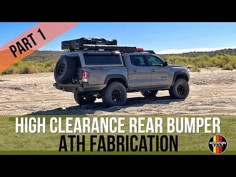 Видео: ЭТО ЗВЕРЬ | ЗАДНИЙ БАМПЕР С ВЫСОКИМ КЛИРЕНСОМ, ИЗГОТОВЛЕННЫЙ ATH FABRICATION, / КРОНШТЕЙН ДЛЯ ШИН...