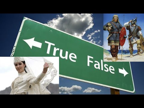 Видео: КАВКАЗ.  Осетия.  Осетины, это аланы?  Правда и вымысел.  Серия 7