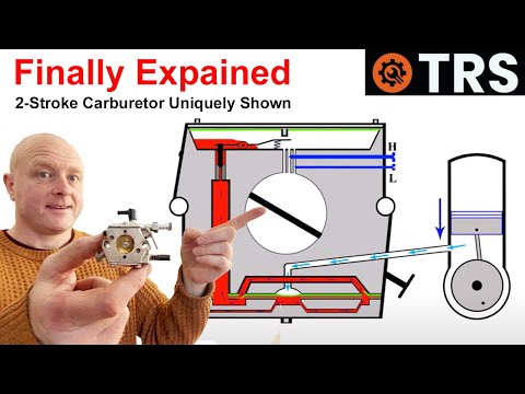 Видео: КАК РАБОТАЕТ КАРБЮРАТОР БЕНЗОПИЛЫ: Работа карбюратора внутри! (Крейг Киркман)