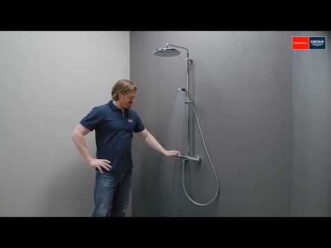 Видео: Как установить душевую систему GROHE Tempesta Cosmopolitan 250