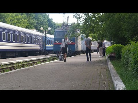 Видео: Трускавець 2023: потяг Дніпро-Трускавець прибуває у Трускавець 30 червня 2023 р.