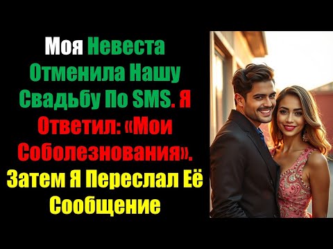 Видео: Моя Невеста Отменила Нашу Свадьбу По SMS. Я Ответил:Мои Соболезнования.Затем Я Переслал Её Сообщение