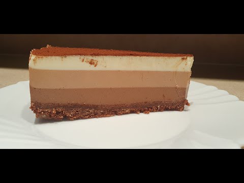 Видео: Торта "Три шоколада" - Triple chocolate cake