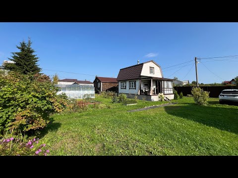 Видео: Дача 60 м² на участке 7,4 сот. Никольское