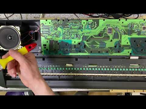 Видео: Casio ctk 481 Ремонт Disassembly Repair Service Prevention Cleaning