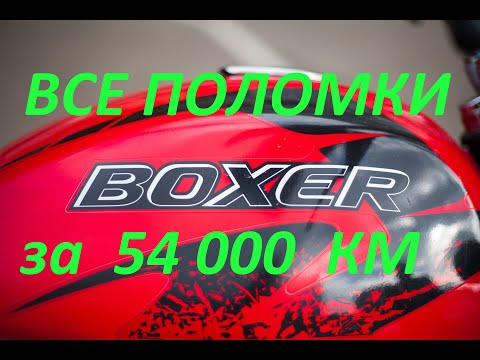 Видео: Что ломалось  БАДЖАЖ БОКСЕР пробег 54 000 км BAJAJ BOXER Al breakdowns after mileage 54000km