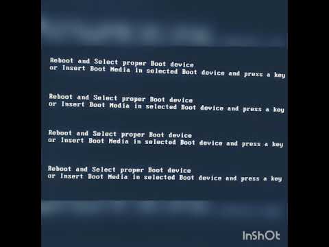 Видео: Решаем проблему очень просто. Reboot and Select proper Boot device