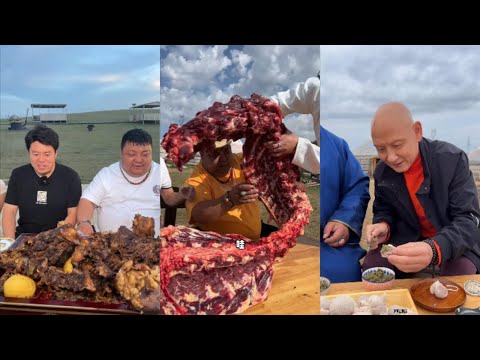 Видео: Жизнь гурмана на лугах Монгольского Энке! Очень длинная версия 10 #кемпинг #кулинария