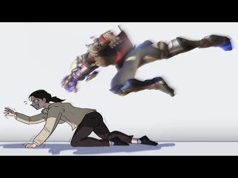Видео: Overwatch, но я бью людей очень сильно