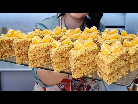 Видео: Мандариновый торт/невероятный аромат/шикарный но ооочень простой в приготовлении