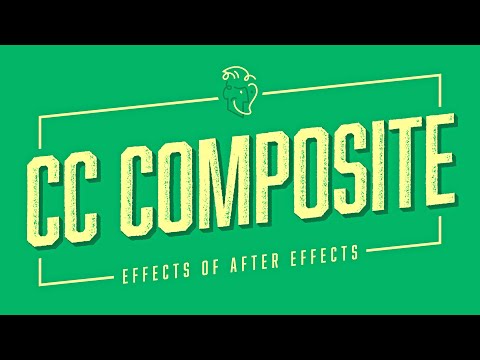 Видео: Композитный CC-материал и имитация 3D-экструзии | Эффекты After Effects