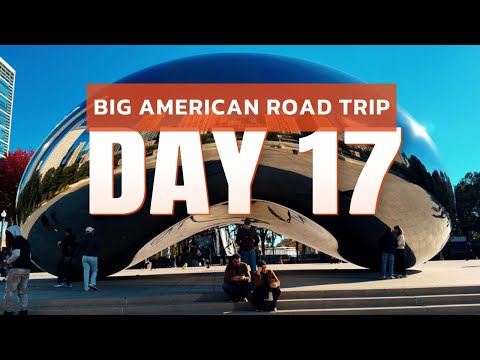 Видео: Большое дорожное путешествие по США. День 17. Миллениум парк, дорога до Кливленда и обзор квартиры