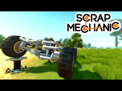Видео: НОВАЯ ПОДВЕСКА!!! (Scrap Mechanic)