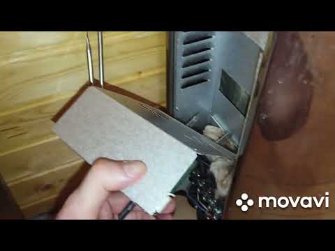 Видео: Сауна Электро печь HARVIA не нагревает парилку