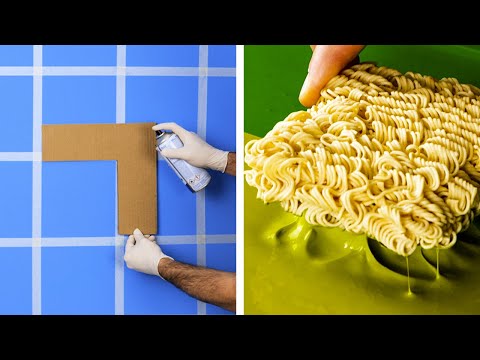 Видео: 🎨 Низкобюджетные Идеи Покраски Стен и Лайфхаки по Ремонту 🛠️