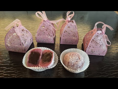 Видео: ДАЙФУКУ - японский уличный десерт с красной фасолью. Mochi (Мочи)