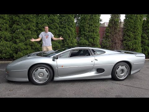 Видео: Вот почему Jaguar XJ220 - это безумнейший суперкар 90-х