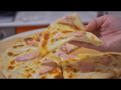 Видео: ПИЦЦА как в пиццерии! Рецепт пиццы с белым соусом. Рецепт вкуснейшего теста для пиццы.